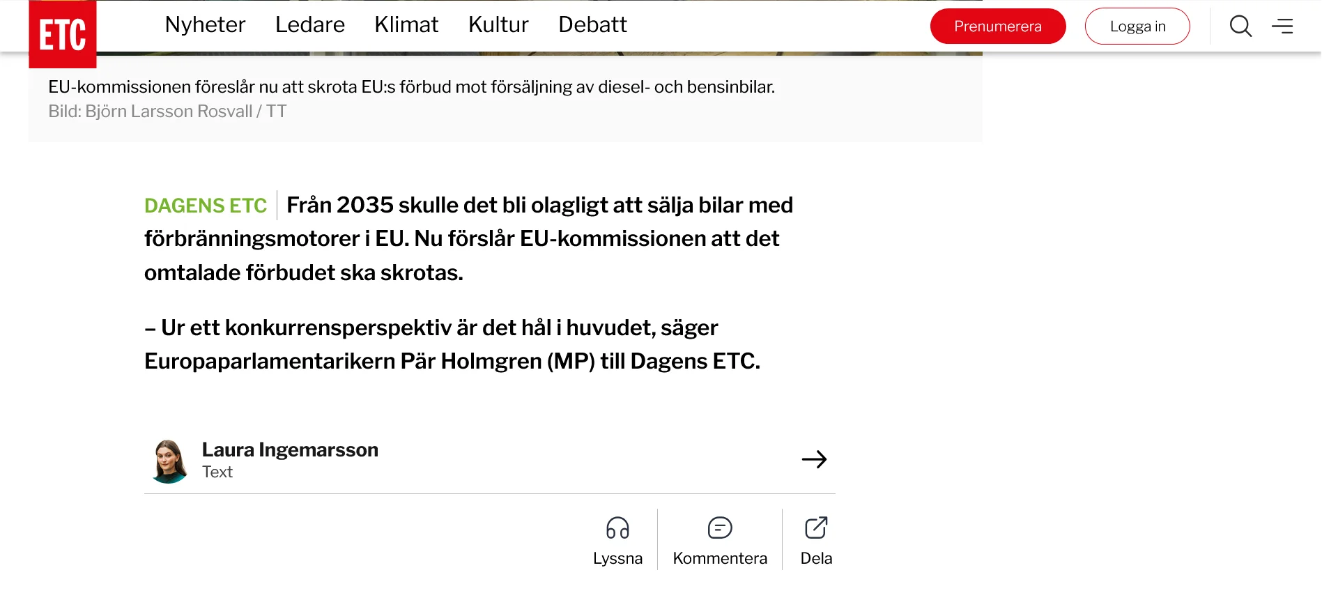 Screenshot 2026-02-25 at 10-27-37 EU backar på förbud mot bensinbilar ”Hål i huvudet” Dagens ...webp